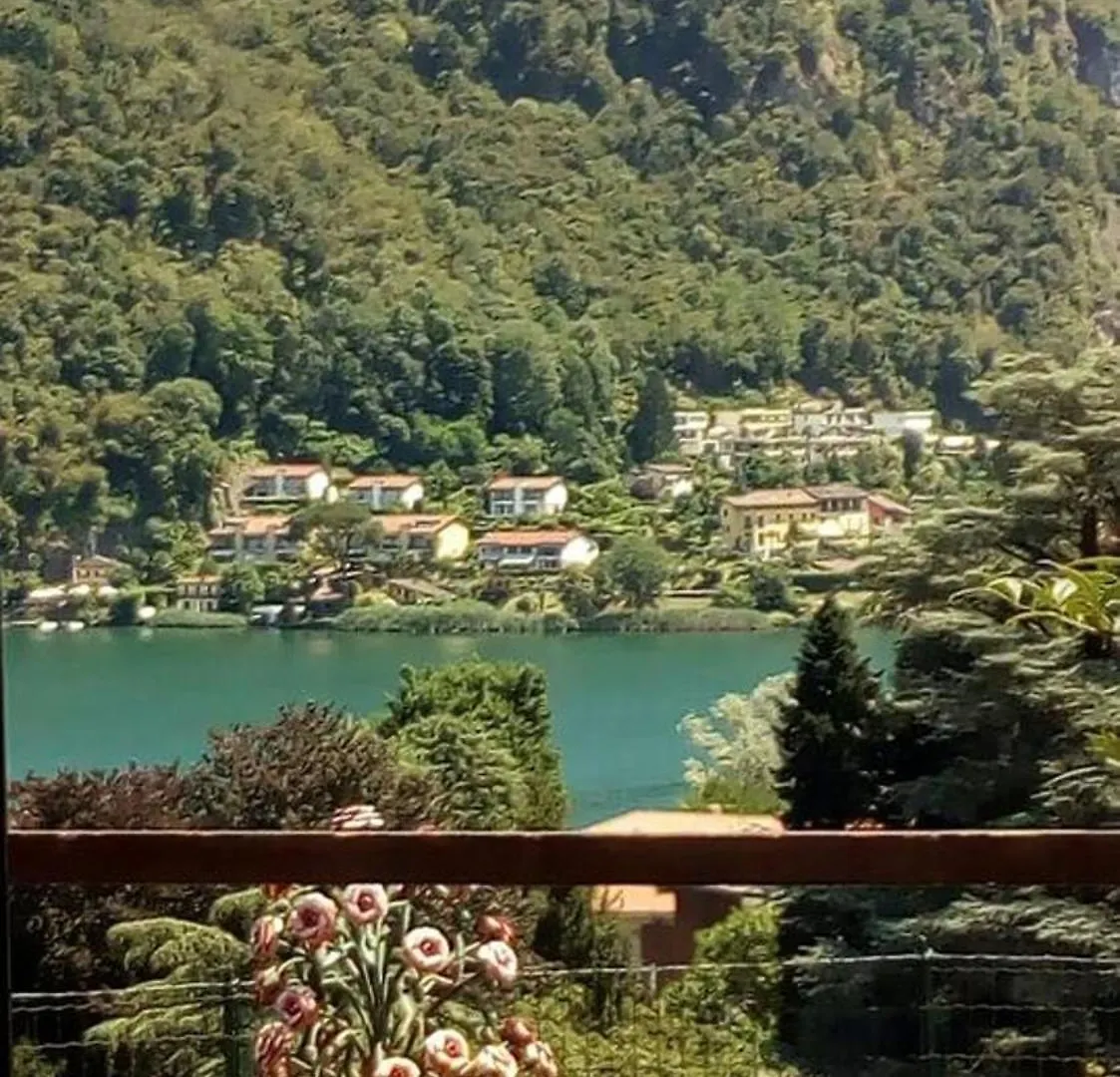 Charming Apartment In Lavena Ponte Tresa 70M² Spacious Terrace Italy